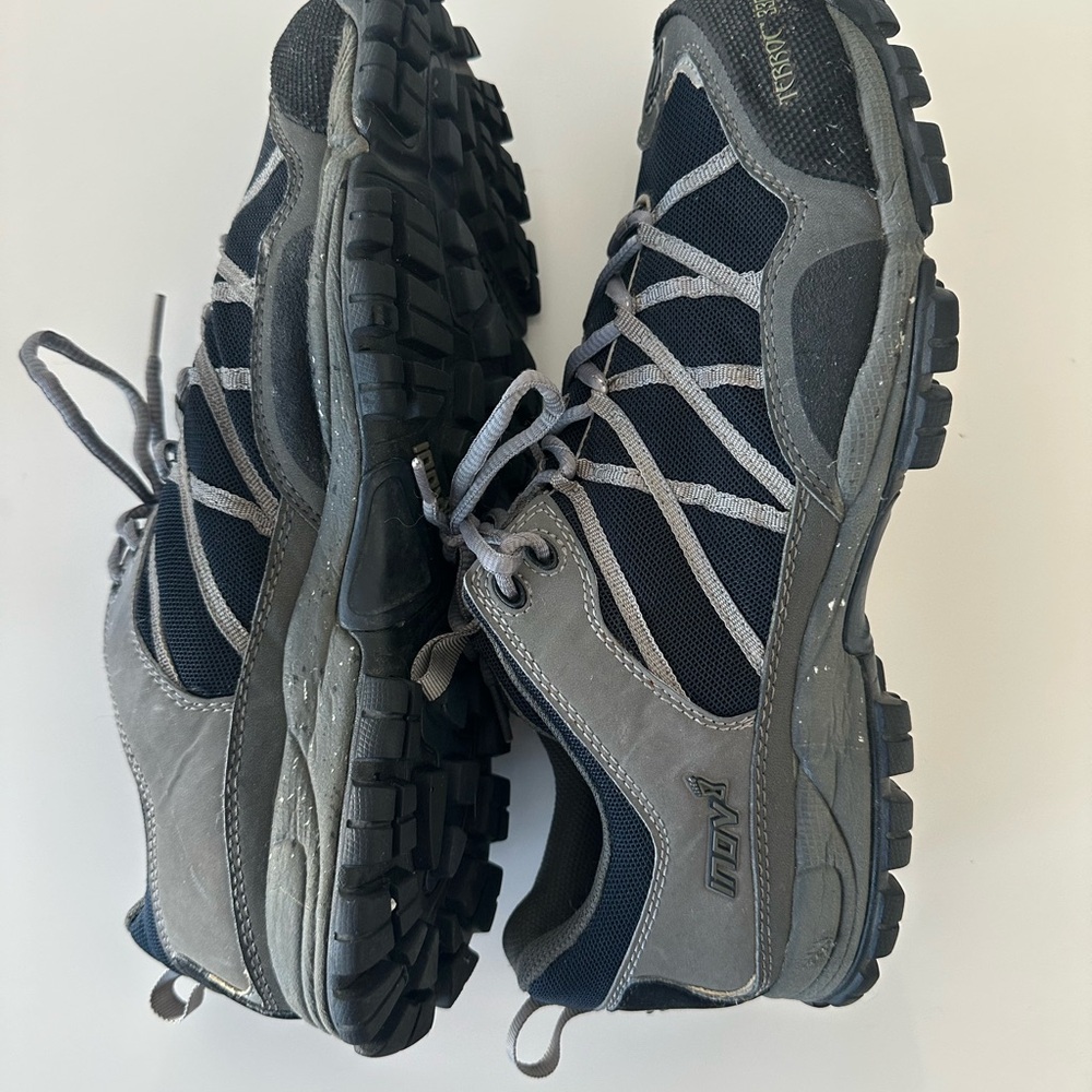 Inov-8 Terroc 330 Trail Running Shoes Blue and Gray